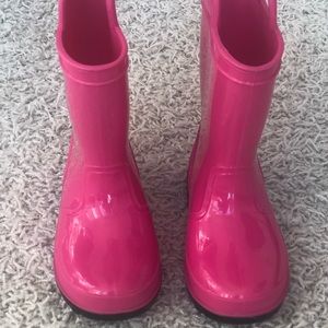 Pink Toddler Rain Boots size 7